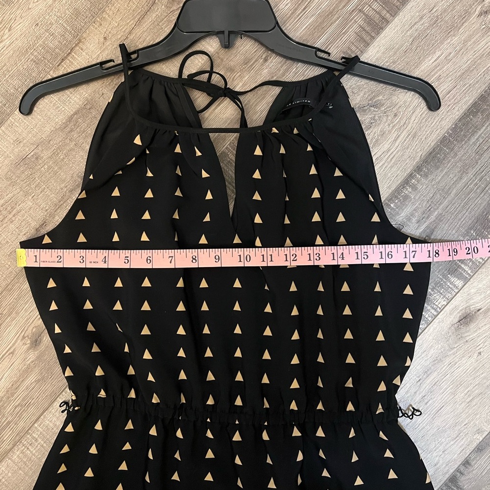 The Limited Black and Orange Midi Dress - Picture 3 of 6